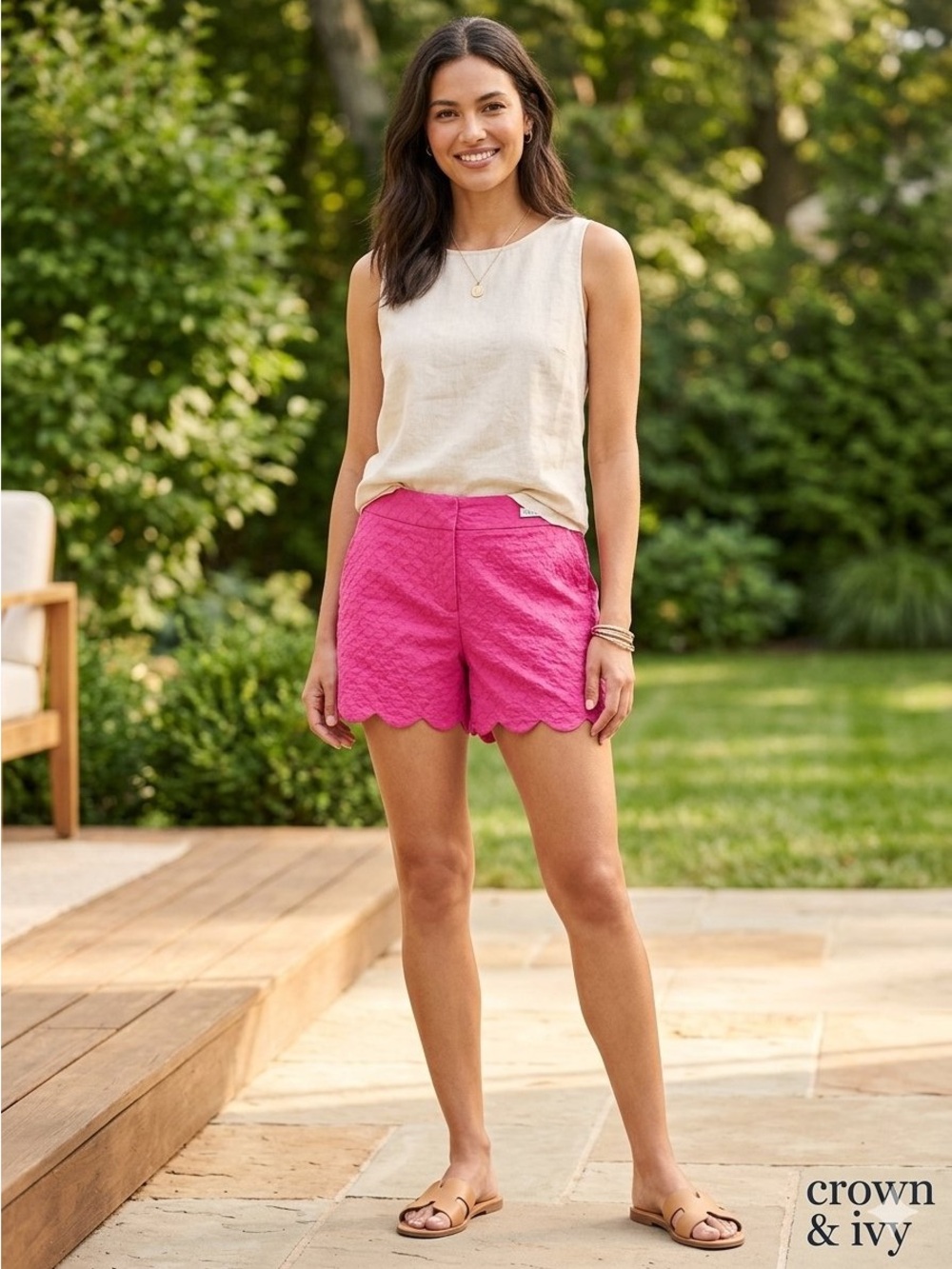 crown & ivy Shelby Shorts Size 10